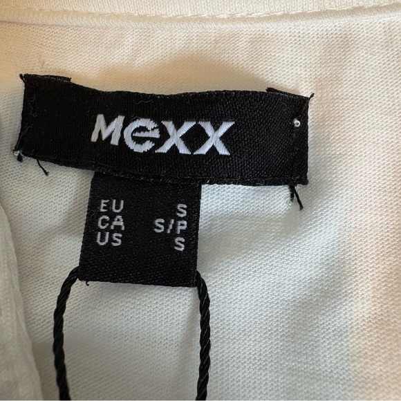 Mexx Cream long sleeve shirt with Floral Embroidery, NWT, Size Small - Picture 11 of 11